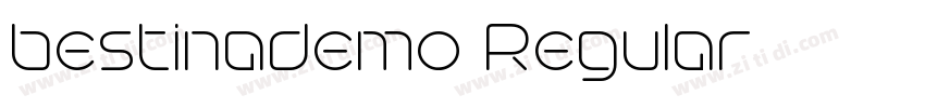 bestinademo Regular字体转换 bestinademo Regular字体转换